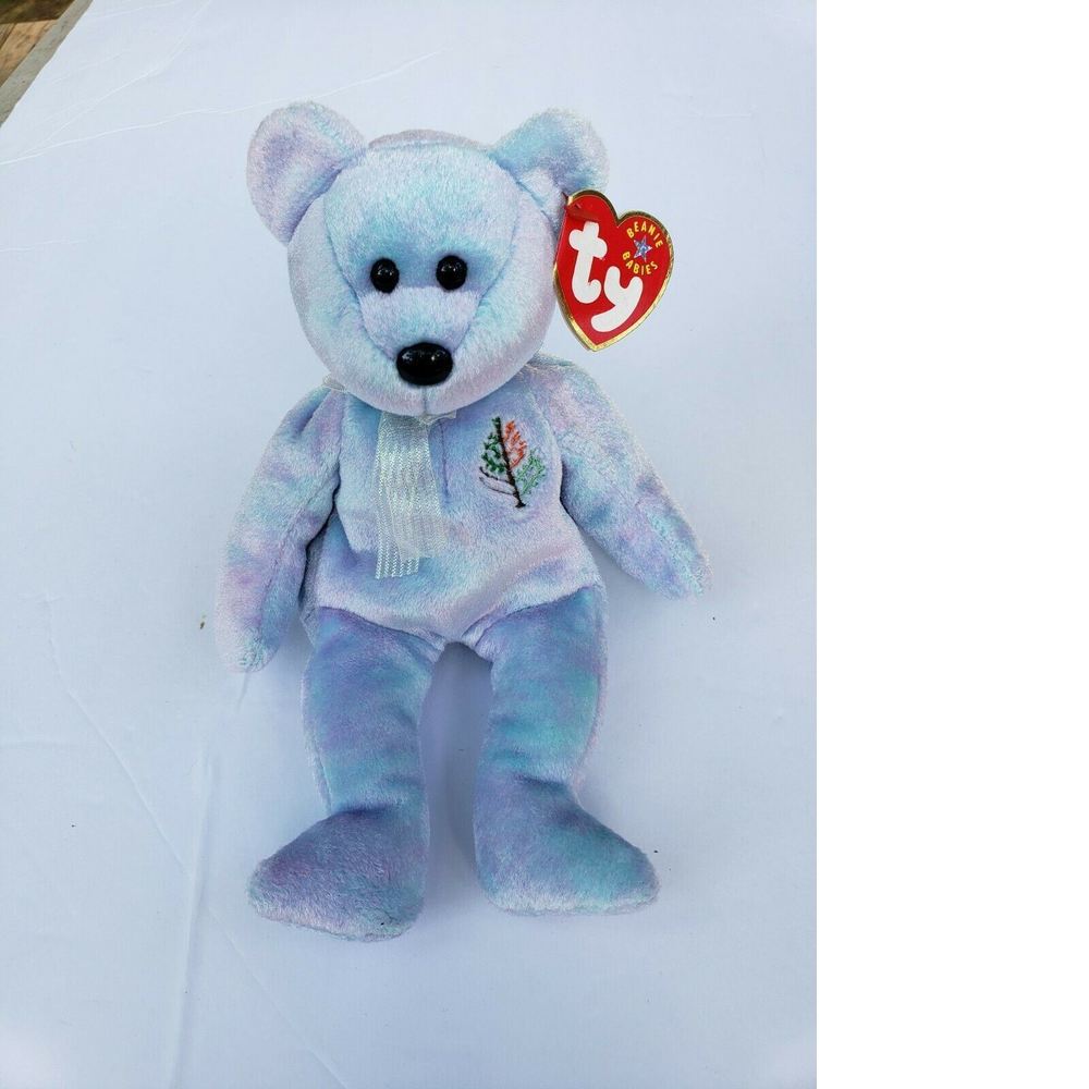 ISSY BEAR TY Beannie Baby Stuffed Toy Plush 8"